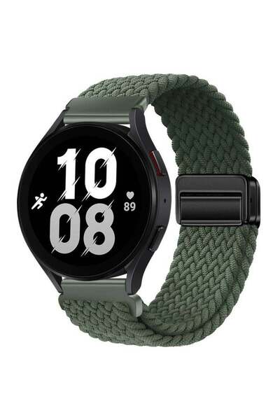 HablTech 22mm Nylon Elastic Braided Watch Band Compatible with Huawei Watch G...