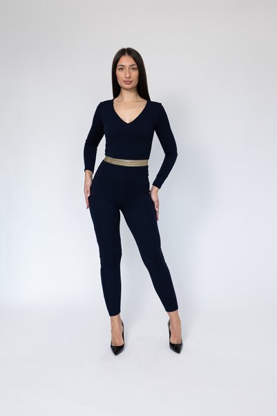 DYA FASHION Aurelia Jumpsuit - Navy Blue Conica
