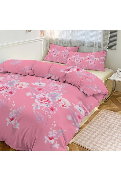 LEADER GLOBAL Beautiful Bohemian 3Pcs Bedding Set, Soft Sleep Bedroom Bedding