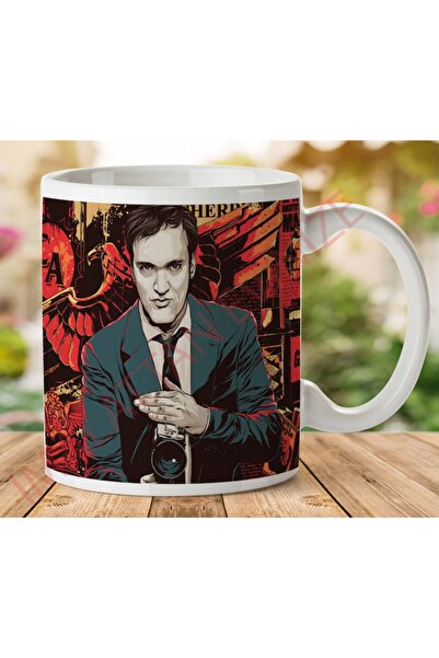 ART HEDİYE كوب كوينتين تارانتينو مطبوع على الجانبين