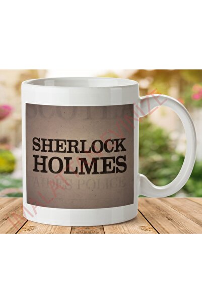 ART HEDİYE كوب شيرلوك هولمز مطبوع على الجانبين