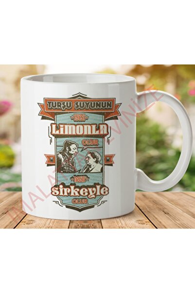 ART HEDİYE The Good of Pickle Water Two Side Printed Mug