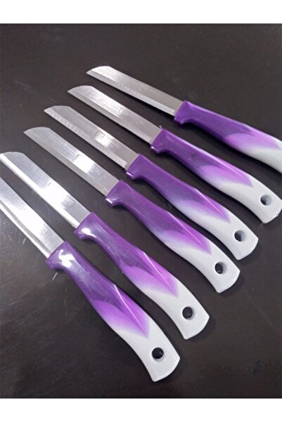 Solingen Vanadium 6 Adet Tırtıklı Alman Mutfak Meyve Sebze Kesim Bıçak Seti 1...