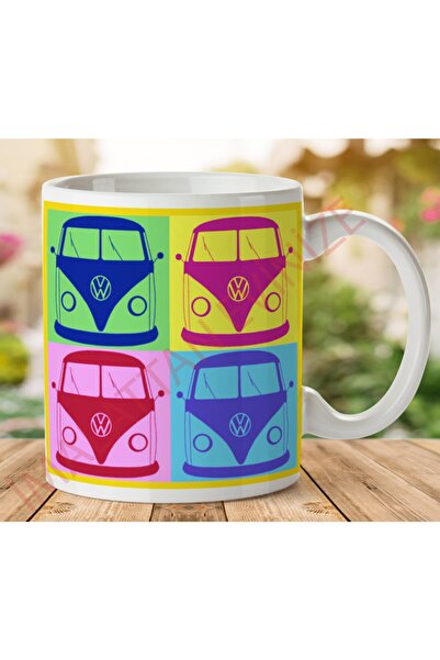 ART HEDİYE كوب فوسفوسلار ملون مطبوع على الجانبين