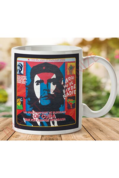 ART HEDİYE كوب كوب مطبوع على الجانبين من تشي كوبا