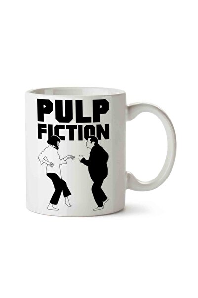 ART HEDİYE كوب مطبوع عليه وجهين من Pulp Fiction