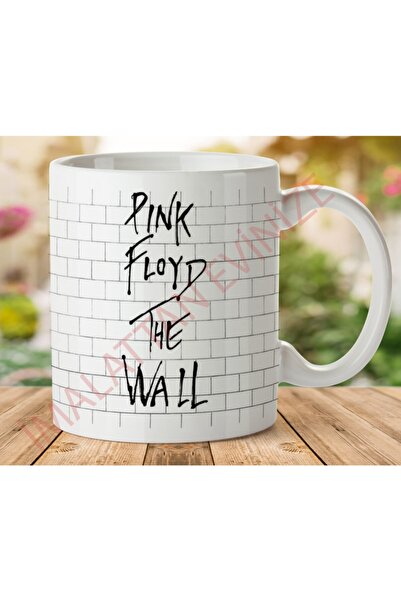 ART HEDİYE كوب وردي فلويد ذا وول مطبوع على الجانبين