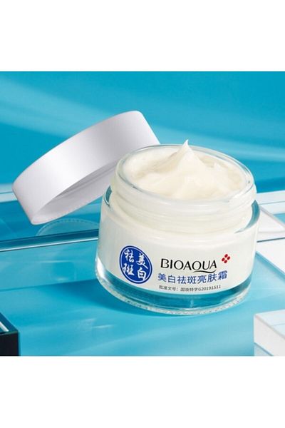 Bioaqua White and Bright Appearance Anti-Blemish and Freckle Niacinamide Cream - 50 gr
