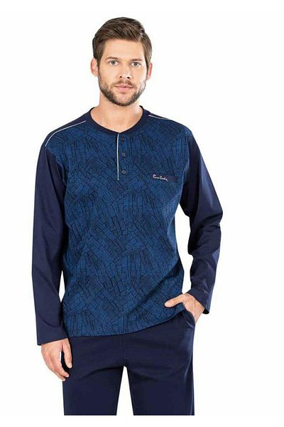 Pierre Cardin 5466 بيجامة جاكار رجالية 22 ك