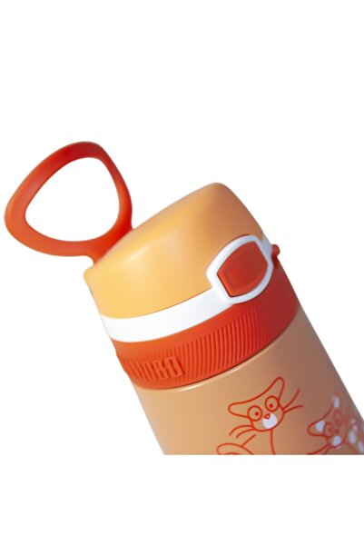 Uzspace Wagon Dark Orange 350 Ml Shambo Flask Vgn2051