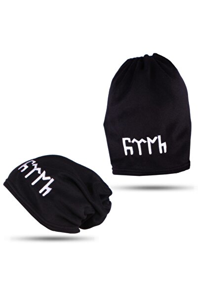 Modabay Beretă unisex din lână polară, model sportiv turcesc brodat, 615-887