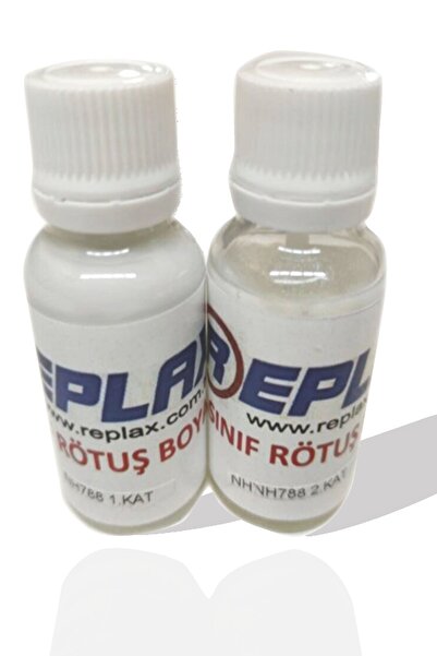 REPLAX Nissan Juke Sedefli Beyaz Rötuş Boyası Kod Qab 2 Kat (2 Şişe)