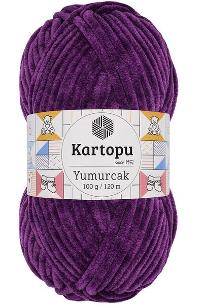 Genel Markalar Yumurcak Kadife Ip Açık Mor K719
