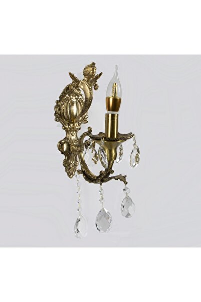 Mutlu Aplik Döküm 1 Li Antik Melekli Eskitme