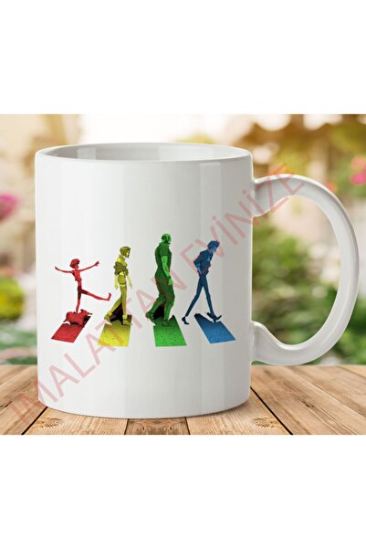 ART HEDİYE كوب كاوبوي بيبوب مطبوع على الجانبين من Street Dog