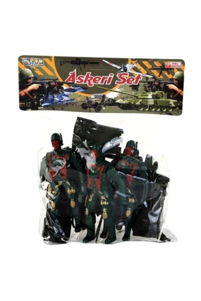 CAN OYUNCAK Poşette Orta Boy Asker Seti 1025585