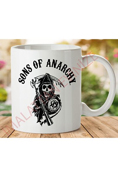 ART HEDİYE كوب مطبوع على الجانبين من Sons Of Anarchy