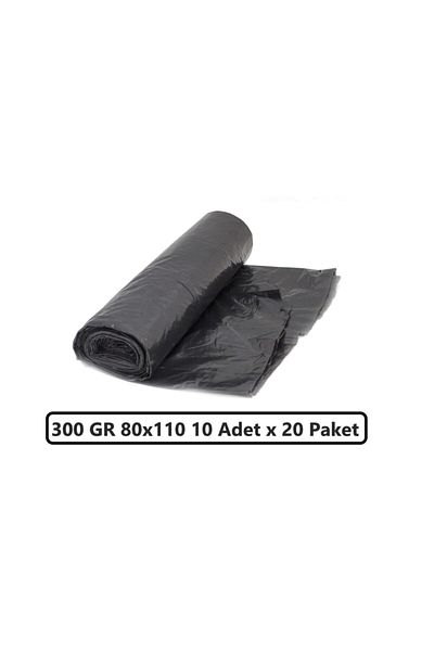 ÖZACAR Garbage Bag 300 gr Roll 80x110 (10 PCS X 20 PACK)