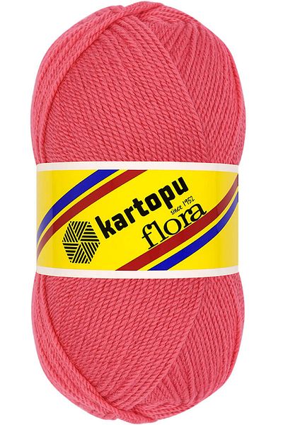 Kartopu Flora Booties Σκούρο Ροζ Πλεκτό Σχοινί K812