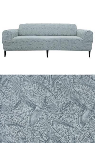 GüzelEvim Husă de canapea jacquard cu model de cristal, pentru o singură pers...