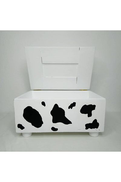 GONJUA Cow Patterned Box