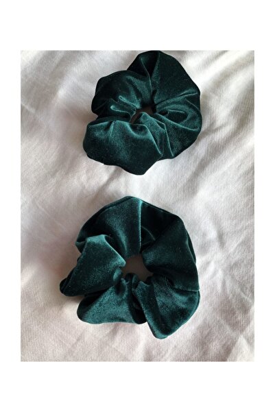 Shopiolog Set de catarame din cauciuc de păr de calitate 1 țesătură catifea 2...