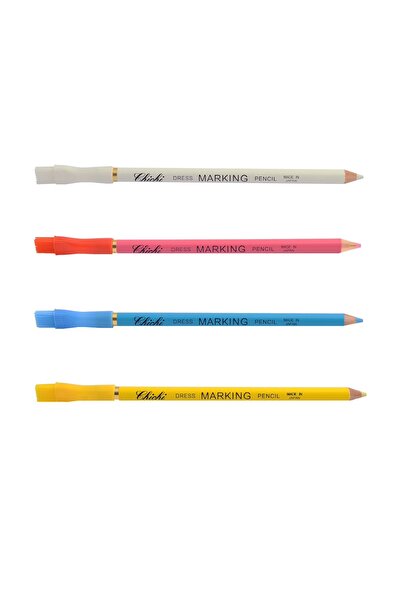 hodbehod Buhar Ile Uçan Işaretleme Kalemi Fırçalı 4'lü Set