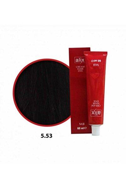 Alix Saç Boyası 60 ml 5.53 Açık Kestane Akaju Dore