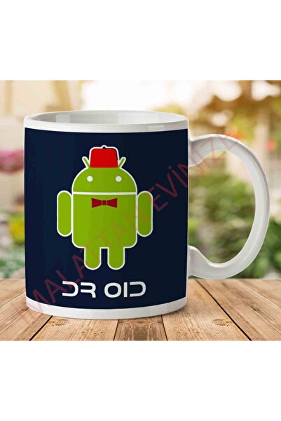 ART HEDİYE 1-1314 كوب دكتور درويد أندرويد الذي مطبوع على الجانبين.jpg