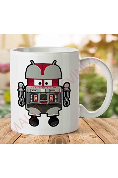 ART HEDİYE V I Ncent Lf Droid The Black Hole Android Two Sided Printed Mug