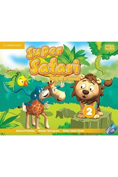 Super Safari Level 2 Pupil's Book + Activity Book With Dvd-rom