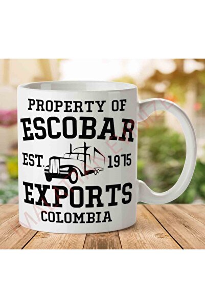 ART HEDİYE كوب مطبوع على الجانبين من Escobar Exports كولومبيا