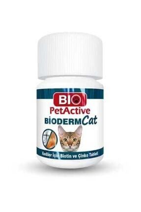 Bio Petactive Pet Active Bioderm Kediler Icin Deri Ve Tuy Sagligini Koruyucu Biyotin Cinko Tablet 100 Adet Fiyati Yorumlari Trendyol