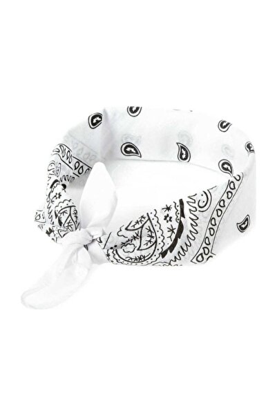 Shopiolog Unisex 100% βαμβακερή μπαντάνα με έθνικ σχέδιο