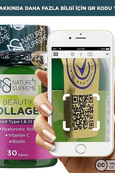 Nature's Supreme بيوتي كولاجين 30 قرص - بدون نكهة