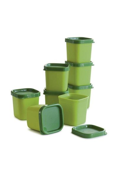Tupperware Micro Gourmet Mini Containers 8-Piece Microwave Container