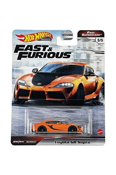 HOT WHEELS Toyota Gr Supra Orange Car Fast Furious Superstars Grl80 2021