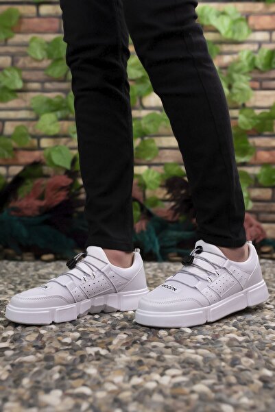 Riccon Erkek Beyaz  Sneaker 00122023