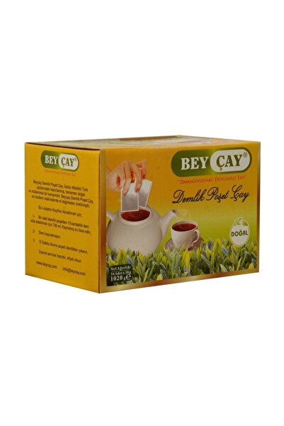 BEY ÇAY Demlik Poşet 30 gr. 34 Adet (1.020 gr)