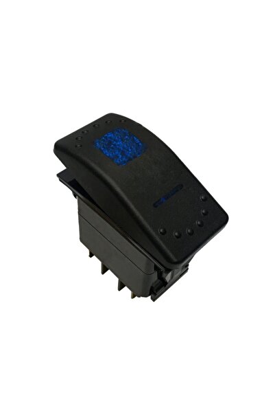 allestock Su Geçirmez Led Işıklı On Off Anahtar 5 Pin