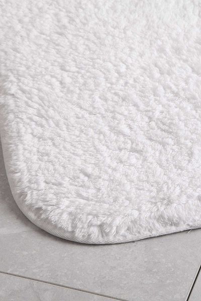 Confetti Organic Soft 1500 gr 50x90 Λευκό Χαλάκι Μπάνιου