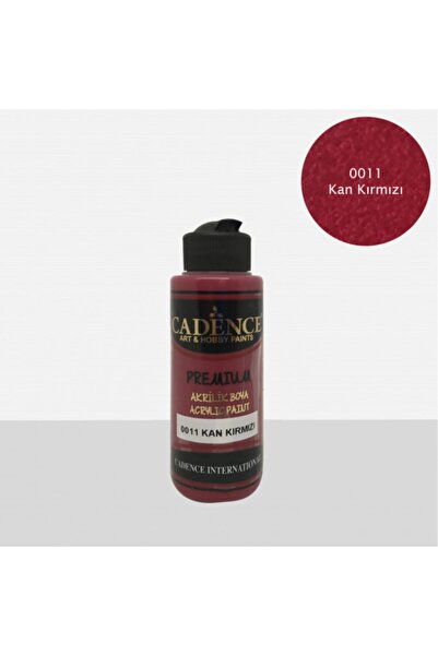 Cadence Boya Cadence Premium Akrilik 0011 Kan Kırmızı - 120ml