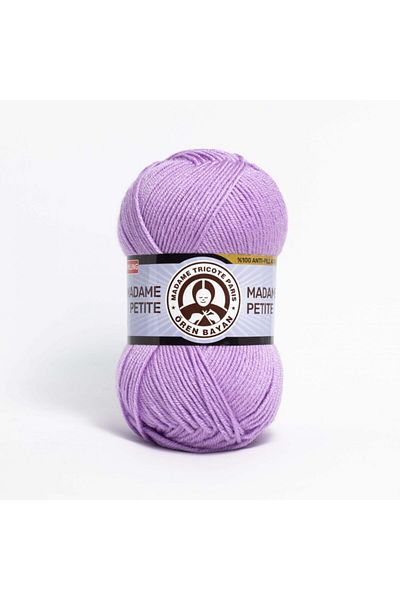 Ören Bayan Madame Petite Antipilling Hand Knitting Thread 100 gr 056 Purple