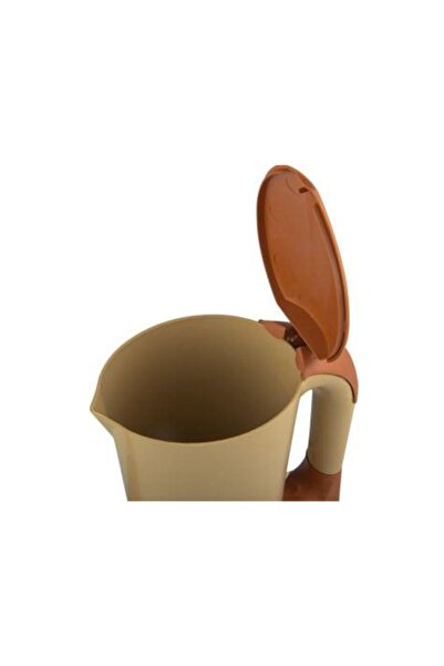 FırsatYeri Mini Electric Kettle Two Hidden Reservoirs Tea Coffee Maker for Pr...