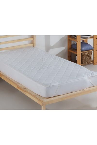 SUEDA مرتبة سرير مفرد مقاومة للسوائل مقاس 120x200 سم 100% قطن مبطنة ومطاطة