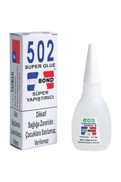 Genel Markalar Evo Bond 502 Süper Japon Yapıştırıcısı 20 Gr(orginal)