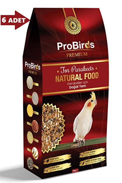 Genel Markalar Paraket Papağan Yemi 750 Gr 6 Adet