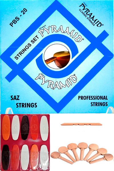 Piramid Pyramid Pbs 020 Long Handle Sheet Metal Wire Set + 10 Pins + 1 Threshold + 7 Pins Auger