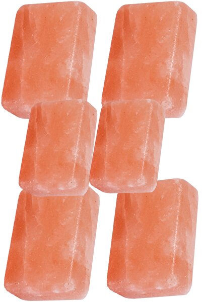 aktarloji 6 قطع صابون ملح الهيمالايا الوردي - بين 200-300 جرام