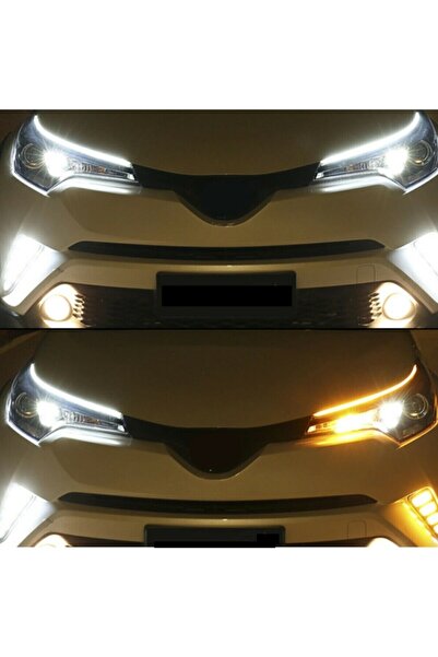 EDTUNİNG Tiger Marketing Hyundai Accent Blue Far Üstü Ve Içi Kayar Led Sinyal...